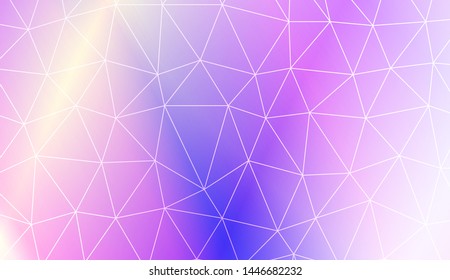 Decorative background with triangles. Modern design for you business, project. Vector illustration. Creative gradient color.