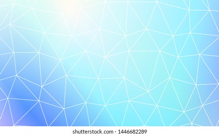 Decorative background with triangles. Modern design for you business, project. Vector illustration. Creative gradient color.