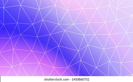 Decorative background with triangles. Modern design for you business, project. Vector illustration. Creative gradient color.