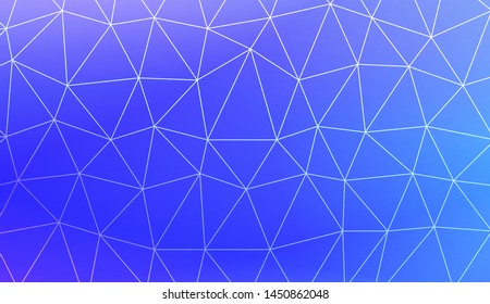 Decorative background with triangles. Modern design for you business, project. Vector illustration. Creative gradient color.