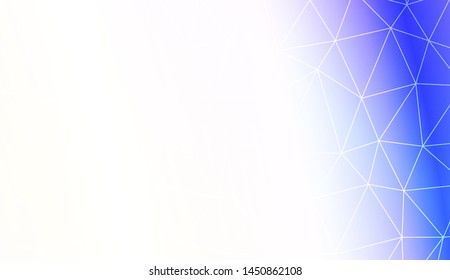 Decorative background with triangles. Modern design for you business, project. Vector illustration. Creative gradient color.
