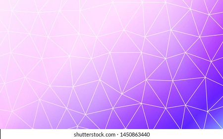 Decorative background with triangles. Modern design for you business, project. Vector illustration. Creative gradient color.
