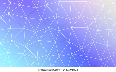 Decorative background with triangles. Modern design for you business, project. Vector illustration. Creative gradient color.