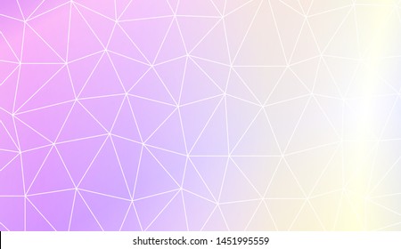 Decorative background with triangles. Modern design for you business, project. Vector illustration. Creative gradient color.
