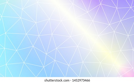 Decorative background with triangles. Modern design for you business, project. Vector illustration. Creative gradient color.