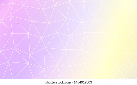 Decorative background with triangles. Modern design for you business, project. Vector illustration. Creative gradient color.