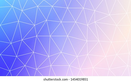 Decorative background with triangles. Modern design for you business, project. Vector illustration. Creative gradient color.