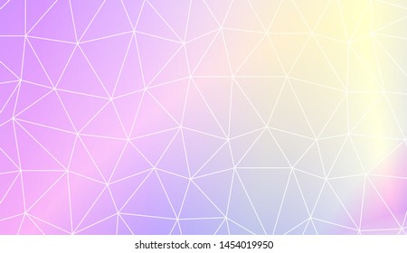 Decorative background with triangles. Modern design for you business, project. Vector illustration. Creative gradient color.