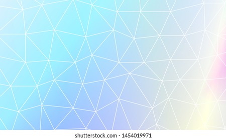Decorative background with triangles. Modern design for you business, project. Vector illustration. Creative gradient color.