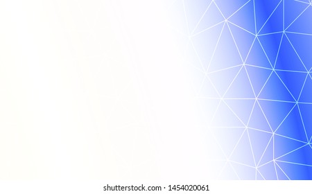 Decorative background with triangles. Modern design for you business, project. Vector illustration. Creative gradient color.
