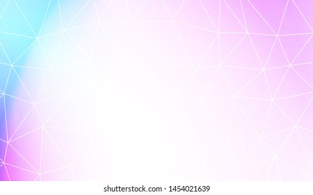 Decorative background with triangles. Modern design for you business, project. Vector illustration. Creative gradient color.
