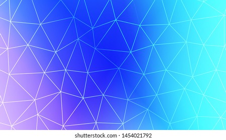 Decorative background with triangles. Modern design for you business, project. Vector illustration. Creative gradient color.