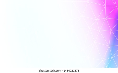 Decorative background with triangles. Modern design for you business, project. Vector illustration. Creative gradient color.