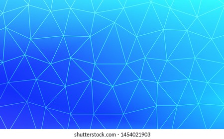 Decorative background with triangles. Modern design for you business, project. Vector illustration. Creative gradient color.
