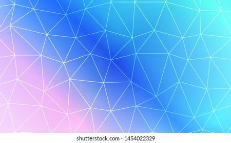 Decorative background with triangles. Modern design for you business, project. Vector illustration. Creative gradient color.