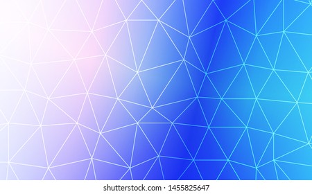 Decorative background with triangles. Modern design for you business, project. Vector illustration. Creative gradient color.