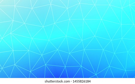 Decorative background with triangles. Modern design for you business, project. Vector illustration. Creative gradient color.
