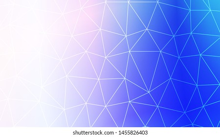 Decorative background with triangles. Modern design for you business, project. Vector illustration. Creative gradient color.