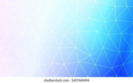 Decorative background with triangles. Modern design for you business, project. Vector illustration. Creative gradient color.