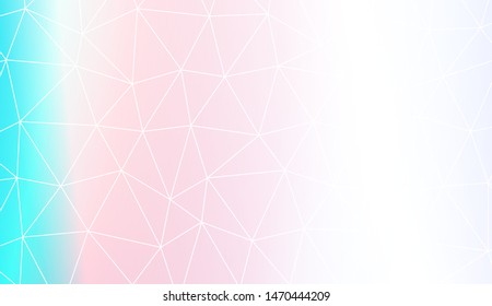 Decorative background with triangles. Modern design for you business, project. Vector illustration. Creative gradient color.
