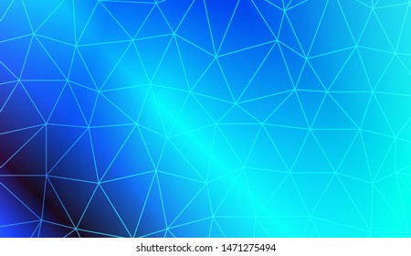 Decorative background with triangles. Modern design for you business, project. Vector illustration. Creative gradient color.
