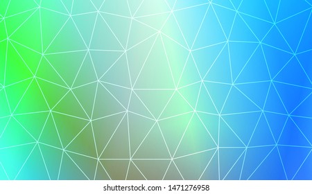 Decorative background with triangles. Modern design for you business, project. Vector illustration. Creative gradient color.
