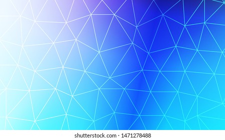 Decorative background with triangles. Modern design for you business, project. Vector illustration. Creative gradient color.