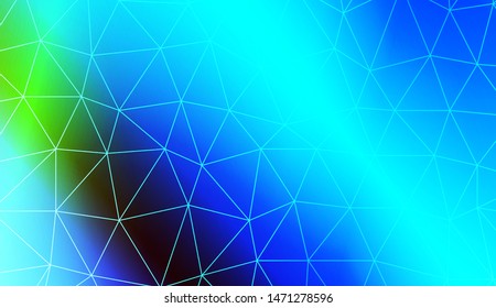Decorative background with triangles. Modern design for you business, project. Vector illustration. Creative gradient color.