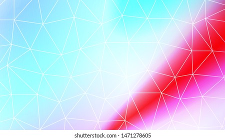 Decorative background with triangles. Modern design for you business, project. Vector illustration. Creative gradient color.