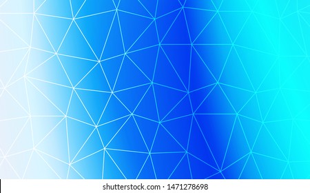 Decorative background with triangles. Modern design for you business, project. Vector illustration. Creative gradient color.