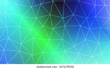 Decorative background with triangles. Modern design for you business, project. Vector illustration. Creative gradient color.