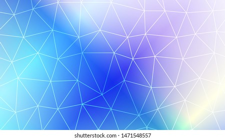 Decorative background with triangles. Modern design for you business, project. Vector illustration. Creative gradient color.