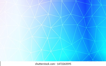 Decorative background with triangles. Modern design for you business, project. Vector illustration. Creative gradient color.