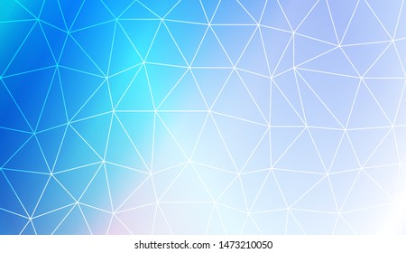 Decorative background with triangles. Modern design for you business, project. Vector illustration. Creative gradient color.