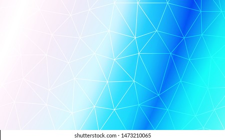 Decorative background with triangles. Modern design for you business, project. Vector illustration. Creative gradient color.