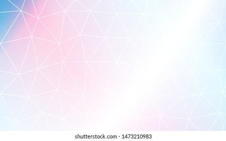 Decorative background with triangles. Modern design for you business, project. Vector illustration. Creative gradient color.