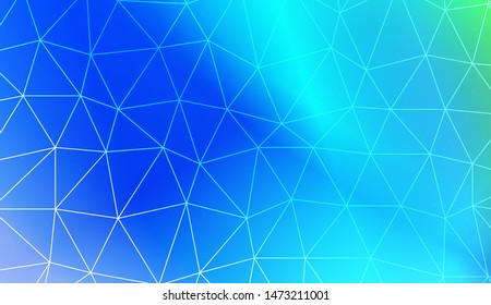 Decorative background with triangles. Modern design for you business, project. Vector illustration. Creative gradient color.