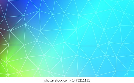 Decorative background with triangles. Modern design for you business, project. Vector illustration. Creative gradient color.