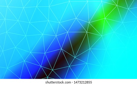 Decorative background with triangles. Modern design for you business, project. Vector illustration. Creative gradient color.