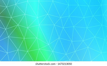 Decorative background with triangles. Modern design for you business, project. Vector illustration. Creative gradient color.