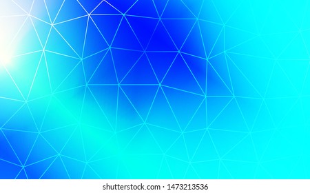Decorative background with triangles. Modern design for you business, project. Vector illustration. Creative gradient color.