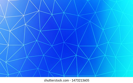 Decorative background with triangles. Modern design for you business, project. Vector illustration. Creative gradient color.