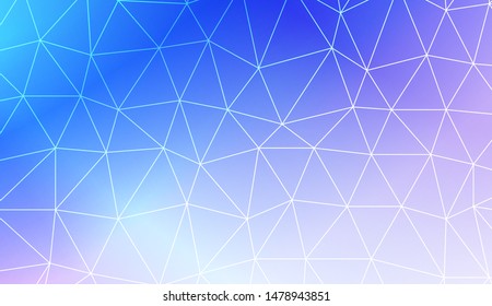 Decorative background with triangles. Modern design for you business, project. Vector illustration. Creative gradient color.