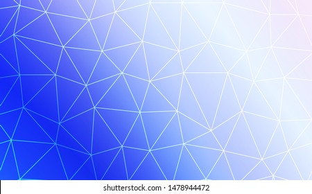 Decorative background with triangles. Modern design for you business, project. Vector illustration. Creative gradient color.
