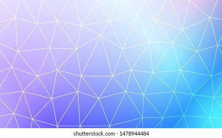 Decorative background with triangles. Modern design for you business, project. Vector illustration. Creative gradient color.
