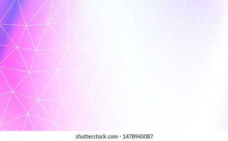 Decorative background with triangles. Modern design for you business, project. Vector illustration. Creative gradient color.