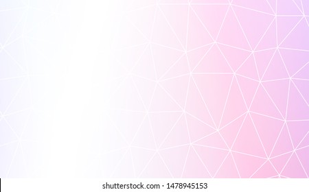 Decorative background with triangles. Modern design for you business, project. Vector illustration. Creative gradient color.