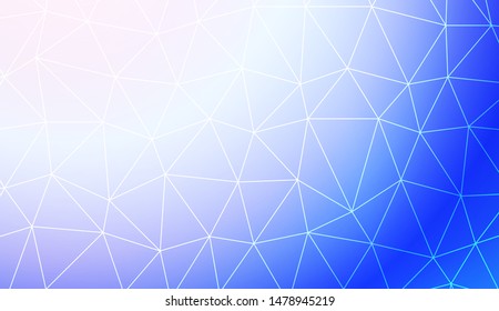 Decorative background with triangles. Modern design for you business, project. Vector illustration. Creative gradient color.