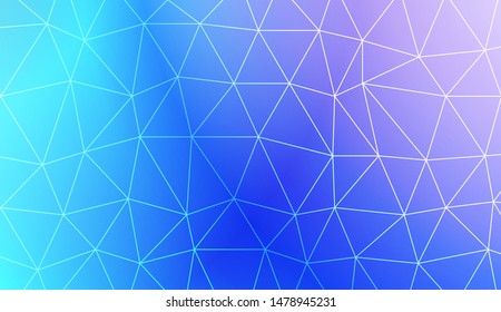 Decorative background with triangles. Modern design for you business, project. Vector illustration. Creative gradient color.