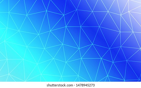 Decorative background with triangles. Modern design for you business, project. Vector illustration. Creative gradient color.